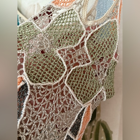 Vintage Crotched Floral Tank Top 🌵 - Picture 2 of 14